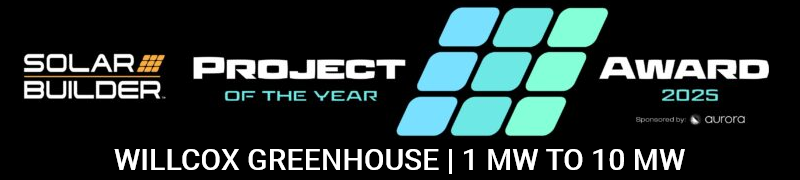 Solar Builder Magazine Project of the Year 2025